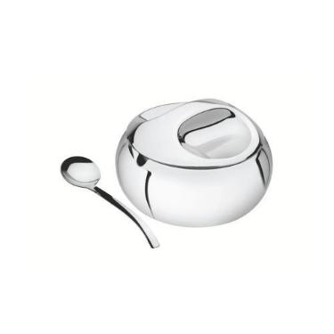 Imagem de Açucareiro tramontina 64400500 em aço inox com colher