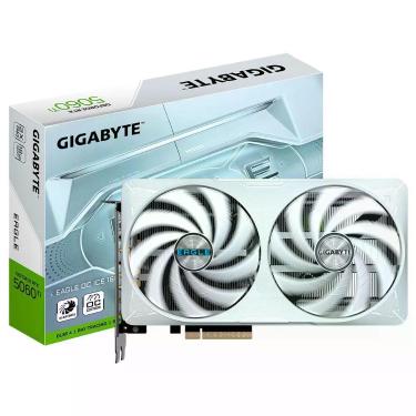 Imagem de Placa de Vídeo Geforce Rtx5060ti Eagle Oc Ice 8gb Gddr7 Gv-n506teagleoc Ice-8gd Gigabyte