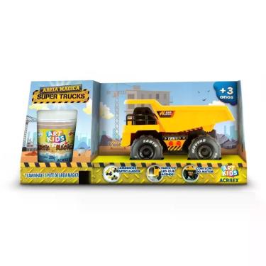 Imagem de Massa Areia Areia Magica Super TRUCKS 200G