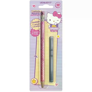 Imagem de Lapiseira 2.0MM Hello KITTY C/APONTADOR+GRAFIT Blister - Leonora