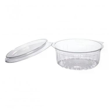 Imagem de Embalagem Plástica BP-742 com Tampa Articulada e Empilhável Transparente Bipack