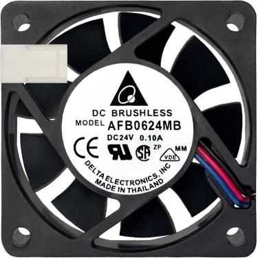 Imagem de Ventoinha AFB0624MB 24V 2.40W 0.10A 3L 3P 60X60X15MM B2 - Delta