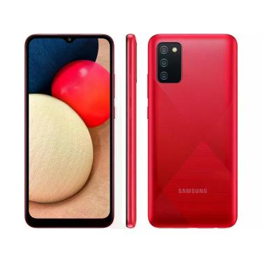 Imagem de Smart sams galaxy a02s s - sm-a025mzryz - Samsung, 32GB, Vermelho