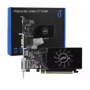 Imagem de Placa De Vídeo GDDR3 1gb Gt340, Clock 600mhz, PCi-e 2.0 16x, Upgrade PC HDMI Dvi Vga