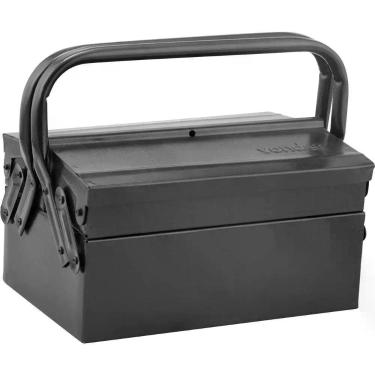 Imagem de Caixa para Ferramentas Sanfonada de Metal com 3 Gavetas 30 19 e 16cm Modelo 6115301916 Vonder