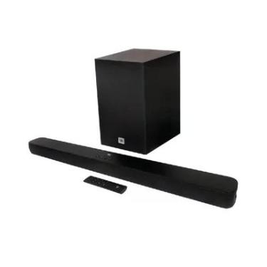 Imagem de Soundbar Cinema Jbl Sb180 2.1 Subwoofer Bluetooh Dolby Digital Preto - Jblsb180blkbr