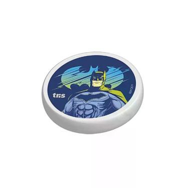 Imagem de Borracha Escolar Tris Herói Batman Tris Azul com Apagamento Eficiente e Design Compacto 1 Unidade Azul