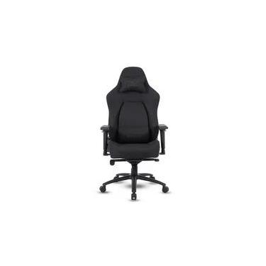 Imagem de Cadeira Gamer XT Racer Fire Gun Style, Até 130Kg, Reclinável, Com Almofadas, Cilindro de Gás Classe 4, Tecido, Preta - XTR-072
