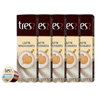 Imagem de Cápsula de Latte Macchiato Três Corações - 50 Cápsulas
