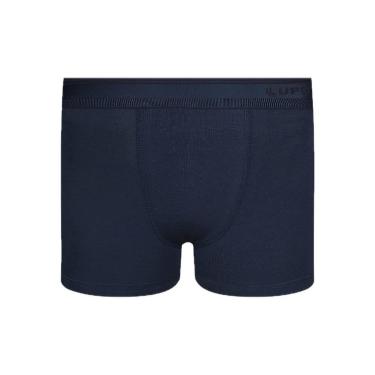 Imagem de Cueca Boxer Infantil Lupo 00150-003 Sem Costura Lisa Algodão T. P/GG, 