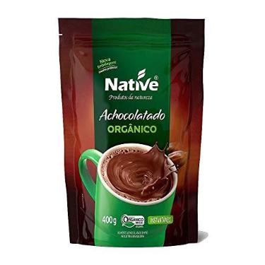 Imagem de Achocolatado Orgânico Instantâneo Native em Pouch 400g | Livre de lactose e feito com apenas seis ingredientes, ele traz a essência pura do cacau orgânico do Sul da Bahia.