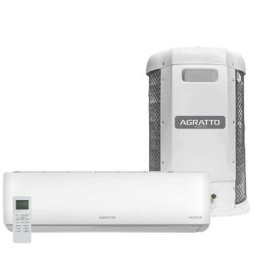 Imagem de Ar Condicionado Split Agratto Hi Wall Zen Top Inverter 24.000 Btu/h Fr