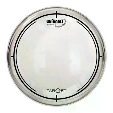 Imagem de Pele de Bateria Target W2 Duplo Filme Transparente Ataque Definido 16 Polegadas Williams