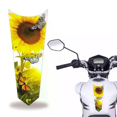 Imagem de Adesivo Faixa Gravata Tanque Moto Girassol