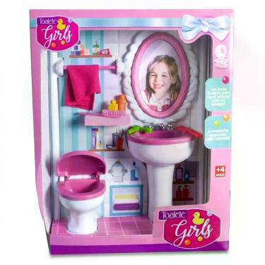 Imagem de Brinquedo banheiro conjunto toalet girls- lua de cristal 246