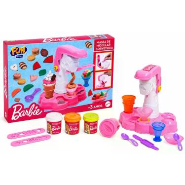 Imagem de Barbie Massinha De Modelar Sorveteria Com Acessórios - Fun
