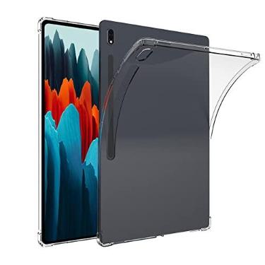 Imagem de Capa Capinha Para Tablet Samsung Galaxy Tab S8 Tela 11" Case Air Anti Impacto Com Bordas Refor�ada - Transparente