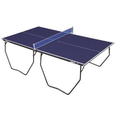 Imagem de Mesa de Tênis De Mesa com Rodízio e tampo de MDF 15mm Klopf Cód. 1007
