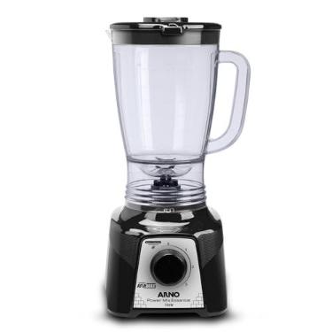 Imagem de Liquidificador Arno Power Mix 700W LQ19, Preto, Jarra de 2,4L, 4 Lâminas AFIAMAX 18% Mais Afiadas, 3 Velocidades, Alta Durabilidade e Desempenho Superior, 220V