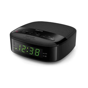 Imagem de Rádio Relógio Digital Bivolt Despertador E Função Soneca - Philips