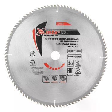 Imagem de Disco Serra Circular Madeira 350mm 14'' 30mm 96d 65mn Mtx