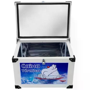 Imagem de Caixa Térmica 35 Litros Cefaz Inox Com Válvula De Escoamento Cti-35