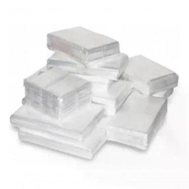 Imagem de Saco Plástico Transparente 80x90 Esp.0 e 10 Polietileno para Resíduos Transparente Higipack