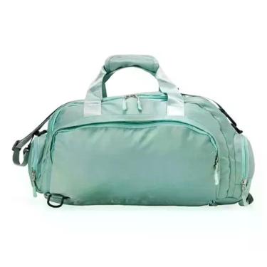 Imagem de Bolsa Mochila Fitness Academia Tecido Liso Esportiva Multifuncional pa