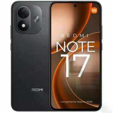 Imagem de Smartphone Xiaomi Redmi Note 17 128GB Tela AMOLED 120Hz Bateria 7700mA