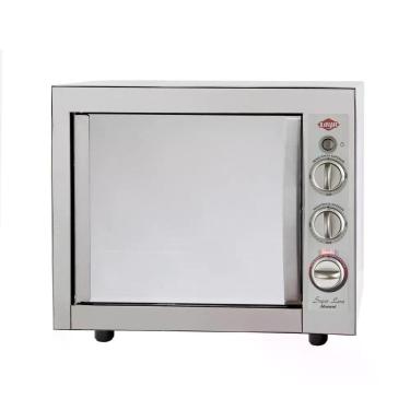 Imagem de Forno Elétrico de Bancada Layr Super Luxo Inox Advanced 46L 2400W com Easy Clean Inox 220V