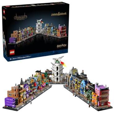 Imagem de LEGO Harry Potter Lojas Mágicas do Beco Diagonal 76444 (2.750 Peças)