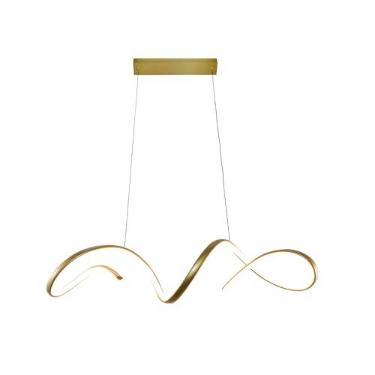 Imagem de PENDENTE LED TASCHIBRA LONDRES 3000K 40W OURO FOSCO