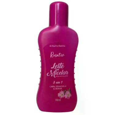 Imagem de Leite Micelar Rosa Mosqueta 3 em 1 Rosativ Abelha Rainha 110ml