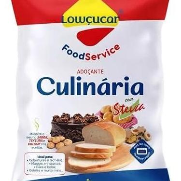 Imagem de Adoçante Culinário Com Stévia Diet Lowçucar - Zero Açucar 1Kg