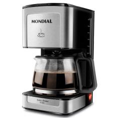 Cafeteira Elétrica 800W Jarra De Vidro C-44-32X-Si Mondial, Preto, 110 Cafeteira Elétrica 800W Jarra De Vidro C-44-32X-Si Mondial, Preto, 110