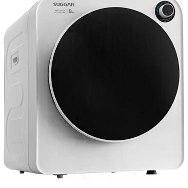 Imagem de Secadora de Roupas de Piso Suggar SC801 8kg Branco com Função Ar Frio