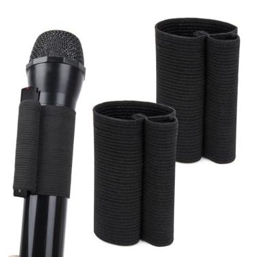 Imagem de YOUSHARES Manga Elástica para Microfone de Mão, Prenda o Microfone de Mão (Shure SM58, Behringer XM8500) no Sony TX660/TX650 para Áudio Mais Nítido para Casamentos, Brindes, Entrevistas e Hospedagem