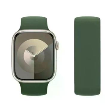 Imagem de Pulseira De Silicone Solo Loop Para Apple Watch De 44mm 45mm 46mm 49mm