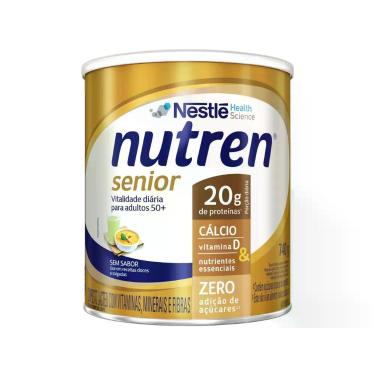 Imagem de Composto Lácteo Nutren Senior Sem Sabor Integral - 740g, 740g, Sem Sab