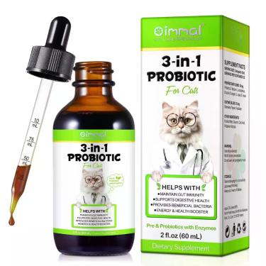 Imagem de Suplemento Probiótico Bieyoc 3 em 1 para Gatos 60 ml