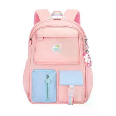 Imagem de Mochila Feminina Grande Resistente Impermeável Reforçada 2024 Creche -