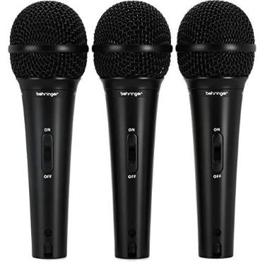 Imagem de Behringer XM1800S Kit Com 3 Microfones Dinâmicos