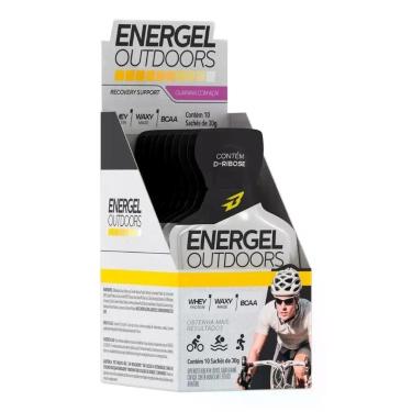 Imagem de Gel Energel Outdoors Cx 10 Sachês - Bodyaction Sabor Guaraná - Congrat