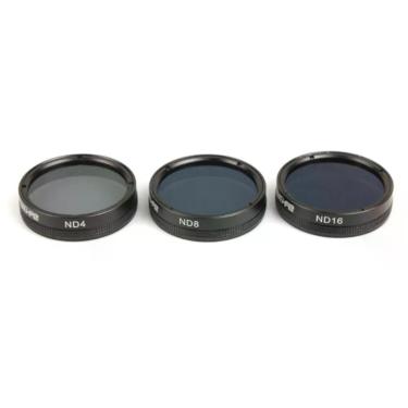 Imagem de Combo 3 Filtros Nd4 Nd8 Nd16 Drone Dji Phantom 4 Pro e 4 Advanced