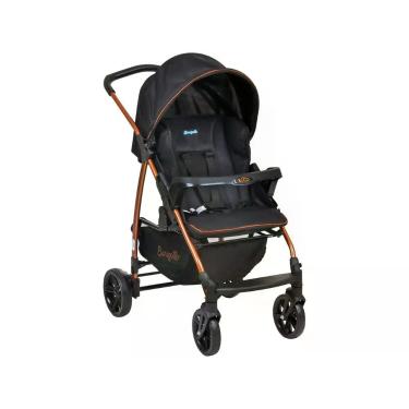 Imagem de Carrinho Para Bebe Travel System Até 15kg Burigotto Ecco, Preto Cobre