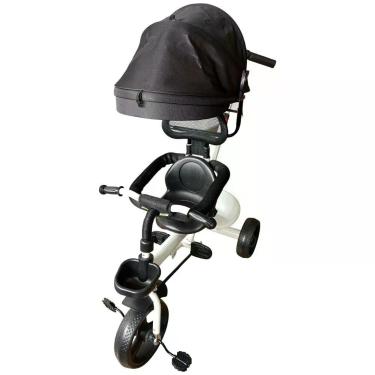 Imagem de Triciclo Infantil com Empurrador Comfort Branco UNIART