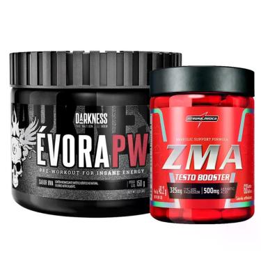 Imagem de Evora Pré Treino 150g + Zma 60 Caps Integralmedica, Frutas.Vermelhas