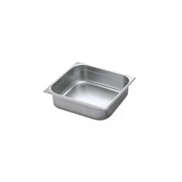 Imagem de Cuba Gastronômica Tramontina 2/3 Em Aço Inox Sem Alças Profundidade 180 Mm - Aço 304 Tramontina