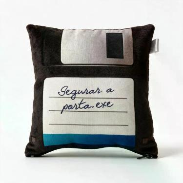 Imagem de Peso de Porta Disquete Retrô Segurar a Porta Geek - Geek Vip