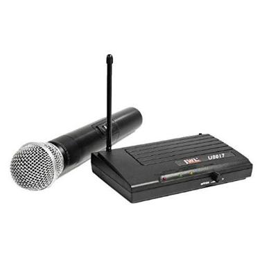 Imagem de Microfone Sem Fio de Mão UHF U-8017 - JWL
